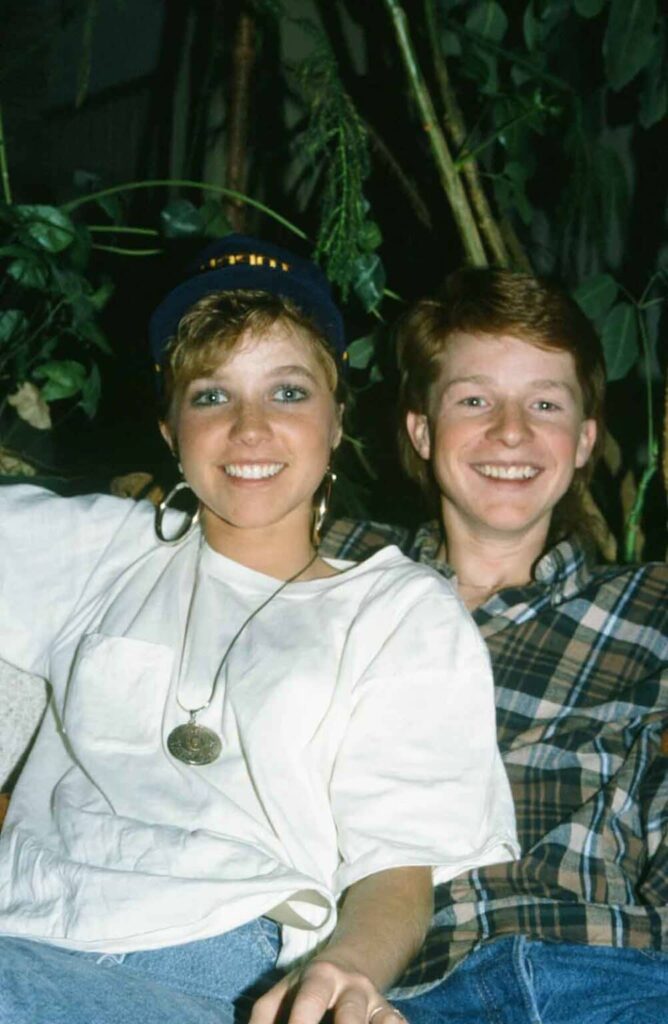 Young Wendy and Andy