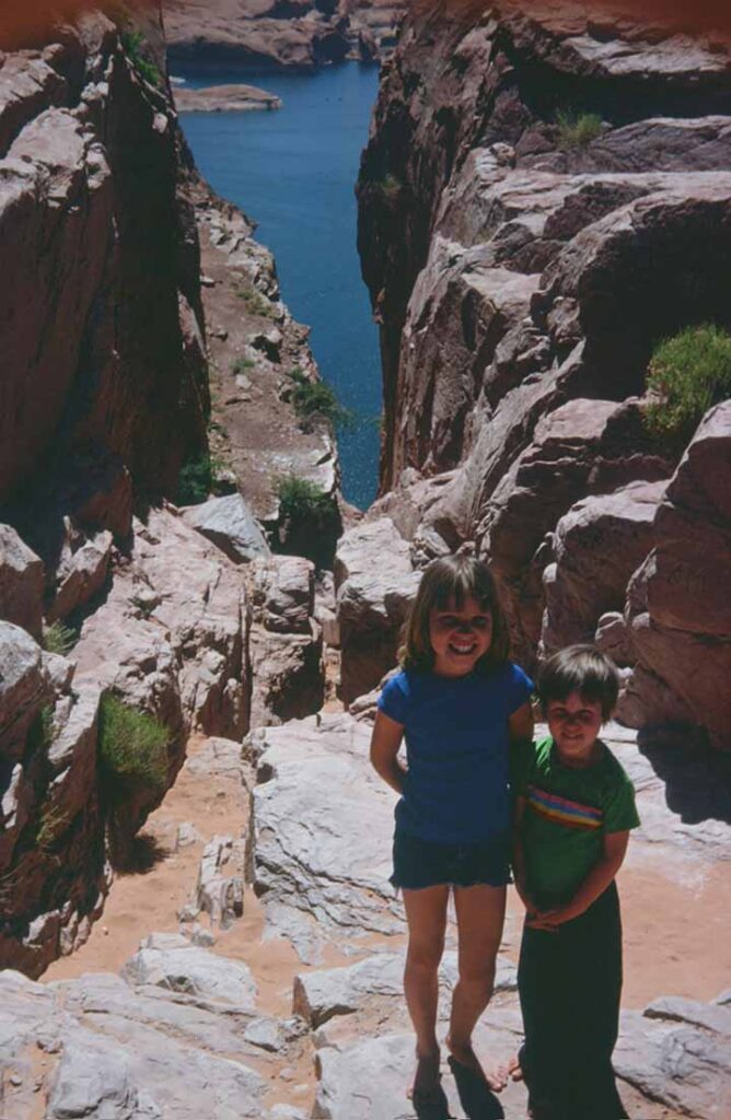 Young Wendy on a vacation