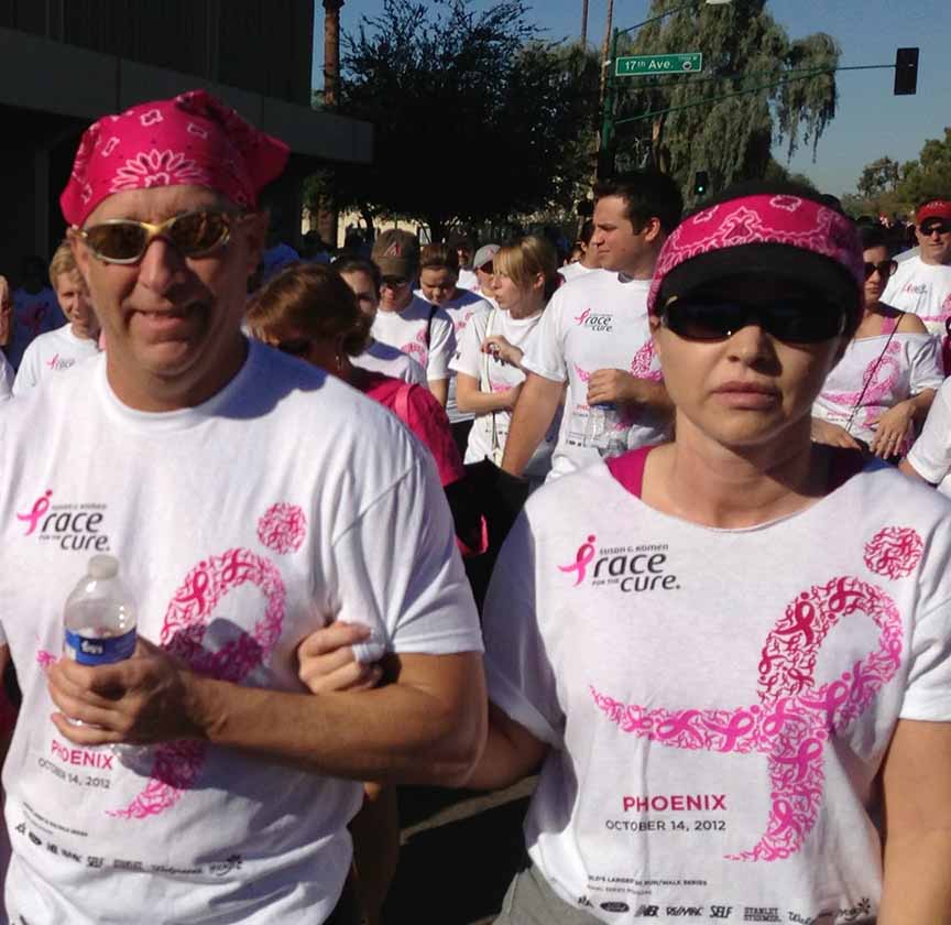 Wendy on a marathon race