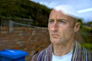 Man looking at outside